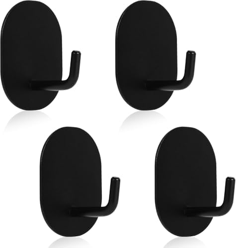 Magnetic Hooks 4 Pack, 2 LBS Heavy Duty Magnetic Hooks by Dlilise