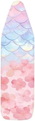 Cherry Blossom Mermaid Scales Ironing Board Covers - Image 6