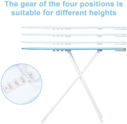 43" x 13" Ironing Board Height Adjustable Iron Board, Heavy Duty Ironing Board - Image 6