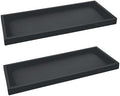 Spacewiser Silicone Countertop & Vanity Bathroom Tray – 2 PC 11.7" by Spacewiser