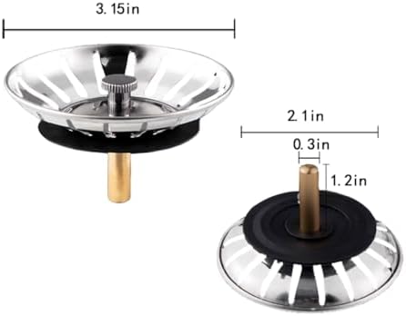 Kitchen Sink Basket Strainer Replacement - Image 2