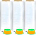 Industrial Strength Clear Stretch Wrap Film 12" x 1000 Ft 3 Pack by Unknown