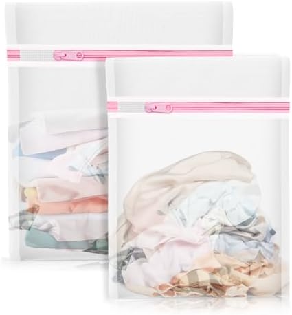 2PCS X-Large Heavy-Duty Mesh Laundry Bag: Ideal by Unknown
