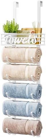 HapiRm Towel Racks for Bathroom Storage by HapiRm