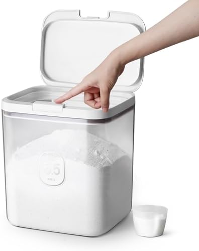 LivLab Mker 5.5L/12Lbs Laundry Powder Detergent Container by LivLabMker