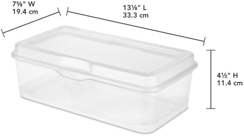 Sterilite Rectangular Large FlipTop - Image 3