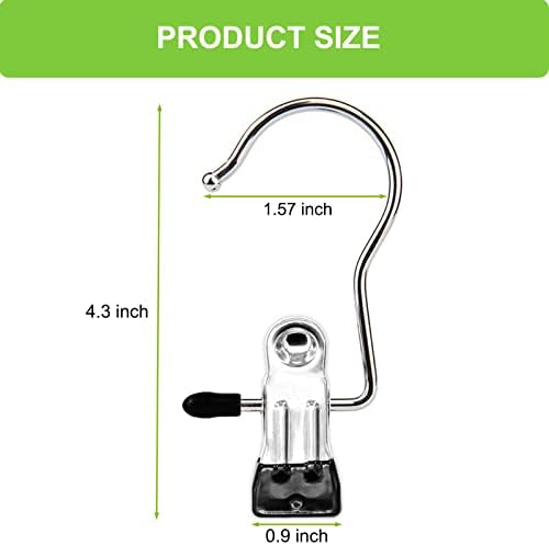 Laundry Hooks Hanging Clips Clothes Pins Closet Hanger Organizer Clamps Socks - Image 2