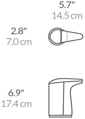 simplehuman 8 oz. Touch-Free Sensor Liquid Soap Pump Dispenser - Image 9