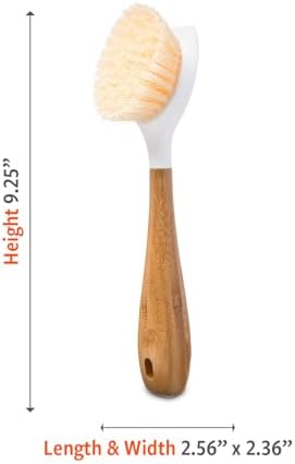 Full Circle Daily Dish Brush, Bamboo Handle Dish Brush - Image 6