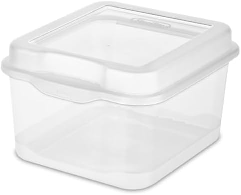 Sterilite Square Small FlipTop by Sterilite