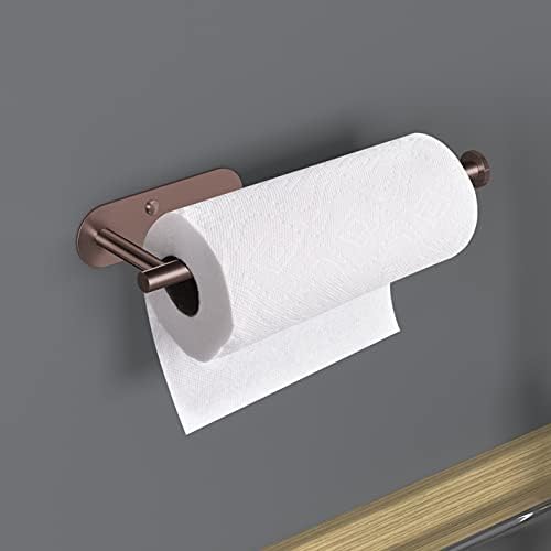 VAEHOLD Adhesive Paper Towel Holder Under Cabinet Wall Mount - Image 7