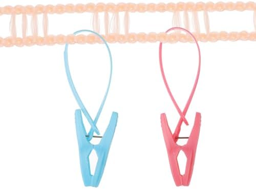 uxcell Windproof Clothesline, 8M 26ft Plastic Non-Slip Clothes Drying Rope - Image 5