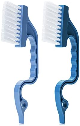 Slick- Window Track Cleaning Brush, 2 Pack, Built-in Scraper, Window Track by SlickSolutions