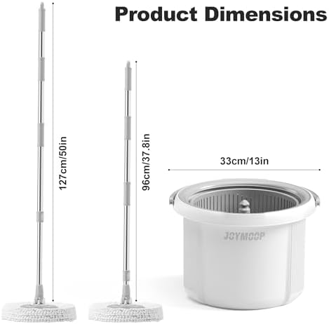 JOYMOOP Spin Mop and Bucket Set - Image 4