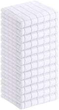 Homaxy 100% Cotton Terry Kitchen Dish Cloths, 12 Pack by Homaxy