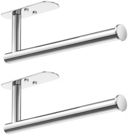 VAEHOLD Self Adhesive Paper Towel Holder Under Cabinet Mount, Wall Mounted by VAEHOLD