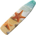Standard Size 15x54 Inch Ironing Board Cover Starfish Beach Print Iron Cover by Wanzuoeng