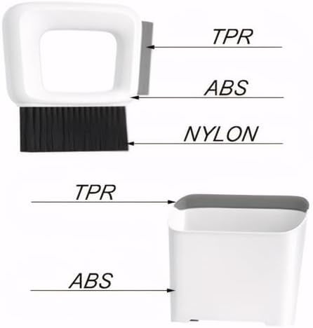 Mini Dustpan and Brush Wisp Broom and Dustpan Portable Handheld - Image 3