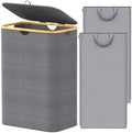 SpaceAid Double Laundry Hamper 2 Section by SpaceAid
