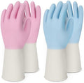 Household Rubber Gloves Non-Slip Dishwashing Cleaning by HOLDZERO-