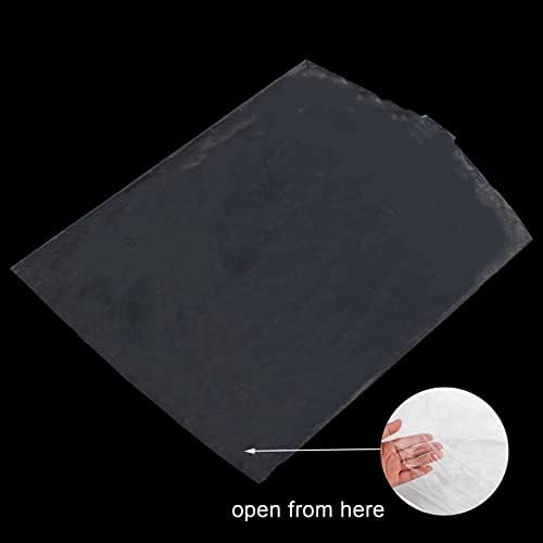 AVLA 50 Pack Plastic Garment Bags, Transparent Hung Clothes Dust Cover - Image 7