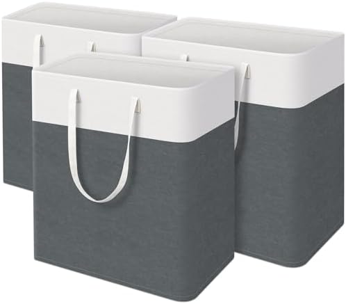 TasticTotes Laundry Basket 3-Pack, Laundry Hamper by Unknown