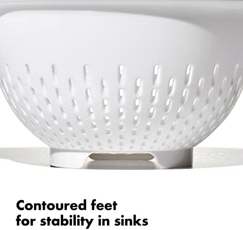 OXO Good Grips 3 QT Plastic Colander - Image 5