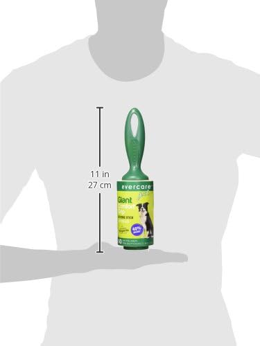 Evercare Lint Roller Pet Hair Remover Giant 60 Layers Per Roll - Image 3