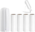Mini Travel Lint Roller with 150 Sticky Sheets, Compact Portable Pet Hair by Nueknp
