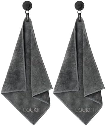 loukin Dry Erase Cloth with Detachable Magnet, 2 Pack by LOUKIN