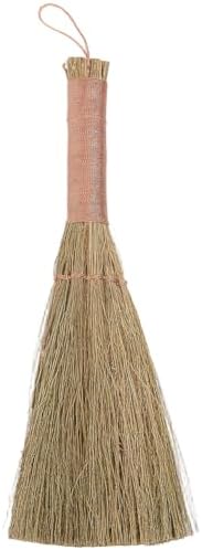GORGECRAFT 37cm Small Natural Whisk Broom Straw Soft Broomstick - Image 7