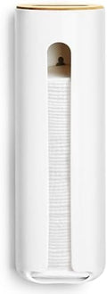 Cotton Pad Holder, Wall Mounted Cotton Rounds Dispenser by IWNTWY
