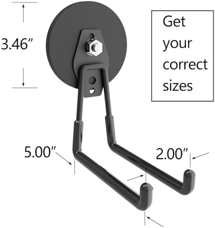 Large Magnetic Hooks Heavy Duty, Magnetic Utility Hooks - Image 2