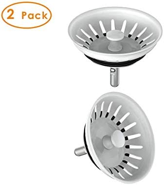KANARY 3.5in Kitchen Sink Strainer, Stainless Steel Drain Basket - Image 2