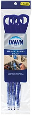 Dawn Straw Cleaning Brush for Reusable Straws, 4 pack by Dawn