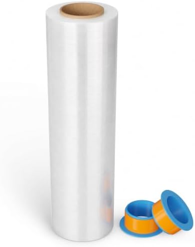 SWRT Stretch Wrap Roll, 18 in x 1500 Ft Plastic Wrap by SWRT