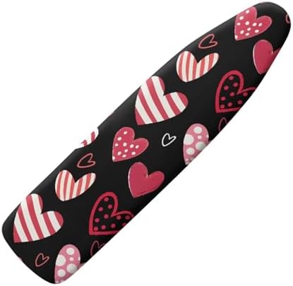 Love Heart Ironing Board Cover Valentines Day Ironing Board Dust Cover Standard by KUIFORTI