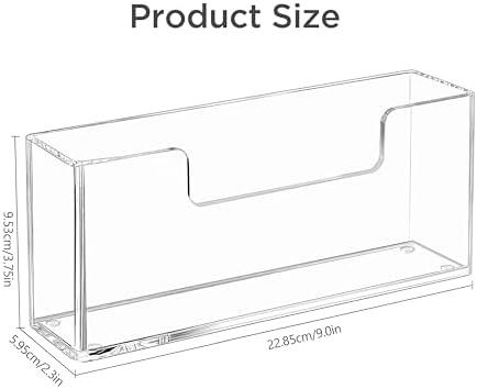 HBlife Acrylic Guest Towel, Paper Napkin Holder - Image 2