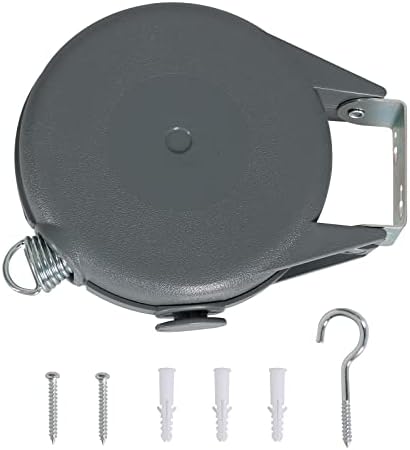 ZOES HOMEWARE Retractable Clothesline Heavy Duty Retracting Clothes Line - Image 6