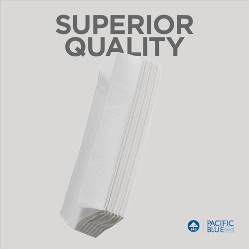 Pacific Blue Select® C-Fold Paper Towels by GP PRO, 10.1” x 12.7”, 200 Towels - Image 5