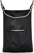 Laundry Hamper with Front Pocket, Door Hanging Laundry Bag, 65 Liters by GORISEN