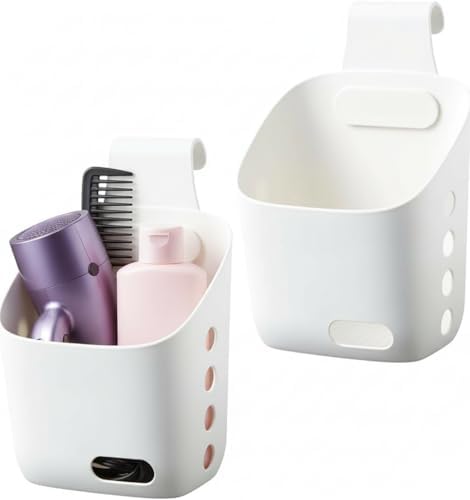 LeleCAT Plastic Hanging Basket Kitchen Storage organizer, Basket by HomeSpaceStorageBasket