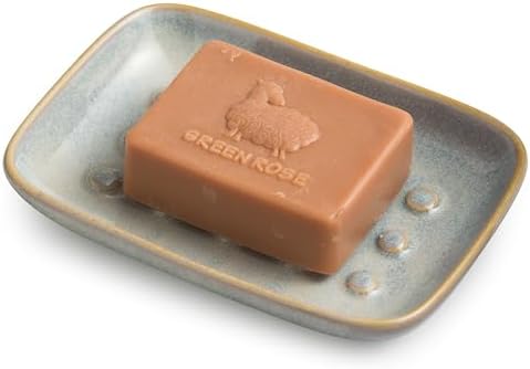 Miamolo Bar Soap Holder for Shower, Soap Dish Raised Design Save Soap Loss by Miamolo