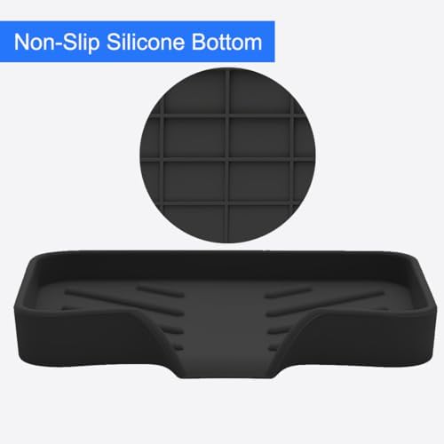 Sponge Holder with Drain Spout for Kitchen Sink, Dish Sponge Tray - Image 7