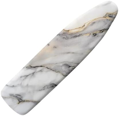 Soft Ironing Board Cover Marble Texture White Iron Dust Cover Table Top Home by Unknown