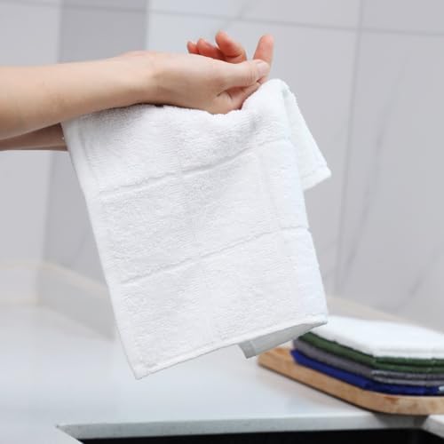 Glynniss Dish Rags for Washing Dishes, 100% Cotton Kitchen WashCloths - Image 6