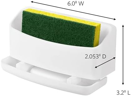 Command Under Sink Sponge Caddy, 1 Caddy, 4 Strips - Image 2