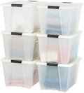IRIS USA 6-Pack 54 Quart Storage Bins by IRISUSA