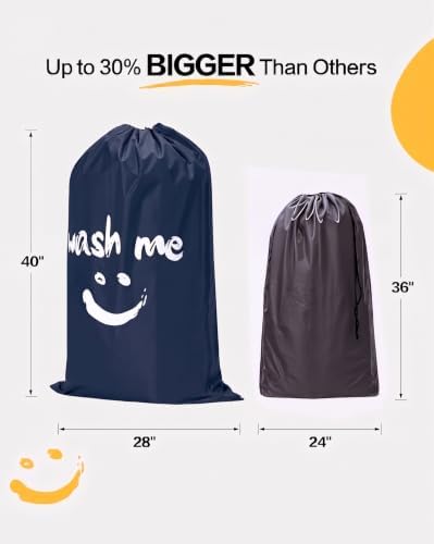 HOMEST 2pack XL Laundry Bag - Image 3