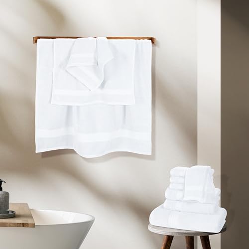 GLAMBURG Ultra Soft 24-Piece Towel Set - Image 4
